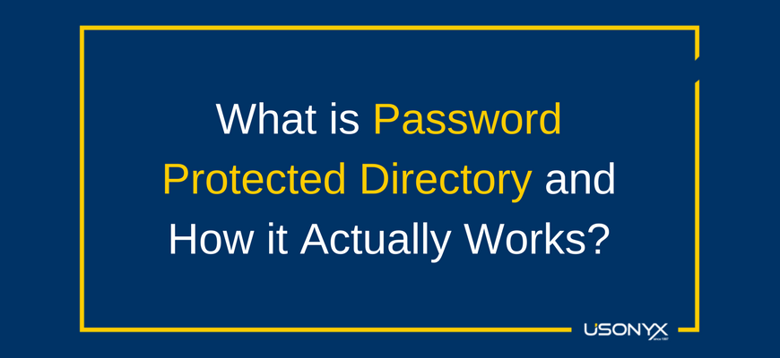 What is a Password Protected Directory and How it Actually Works?