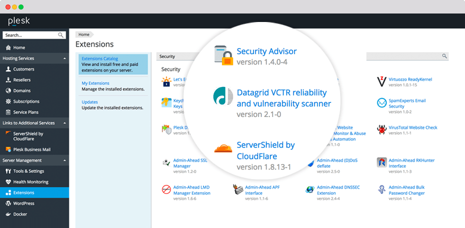 Secure SSD VPS Control Panel